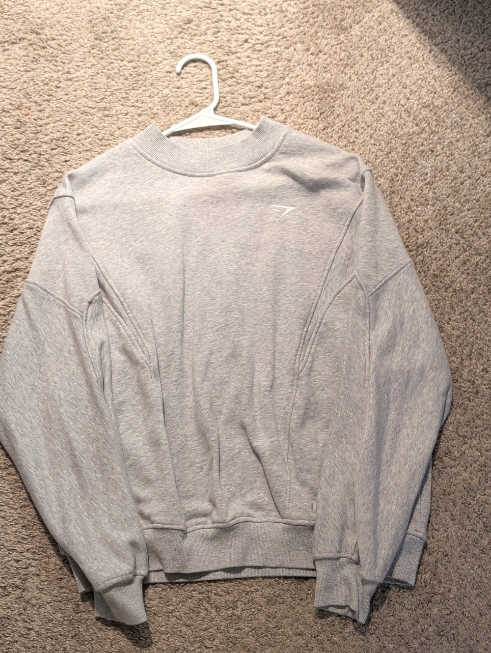 Light Gray Women's Crewneck Sweatshirt